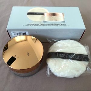 Laura Mercier: Limited Edition Setting Powder & Puff | BRAND NEW, FULL SIZE